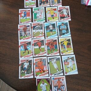 Panini Soccer Trading Cards 2021-22- Multicolor Set.Cards Are Mint💥💥